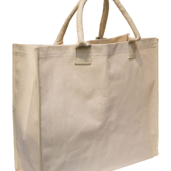 Canvas Bag Laminated 33x30cm with 14cm gusset