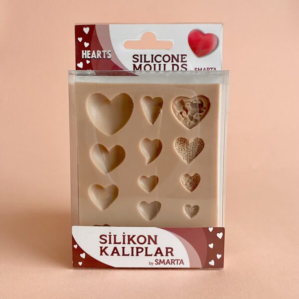 Smarta Silicone Mold- Hearts