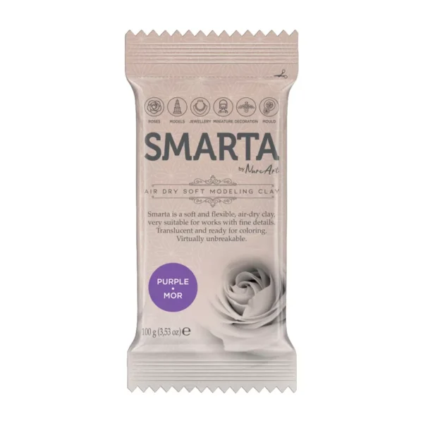 Smarta Air Dry Clay 100g- Purple