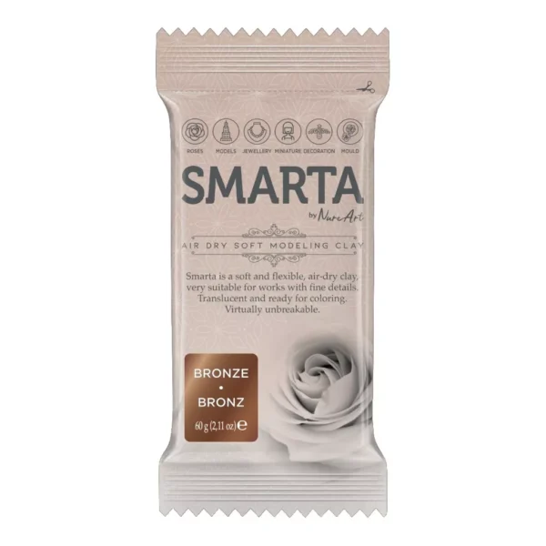 Smarta Air Dry Clay 60gm- Bronze