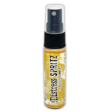 Tim Holtz Distress Spritz 1oz Bottle-Assorted - Fossilized Amber