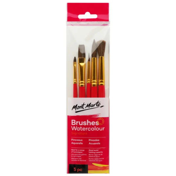 Watercolour Brushes Signature 5pc-5pcs