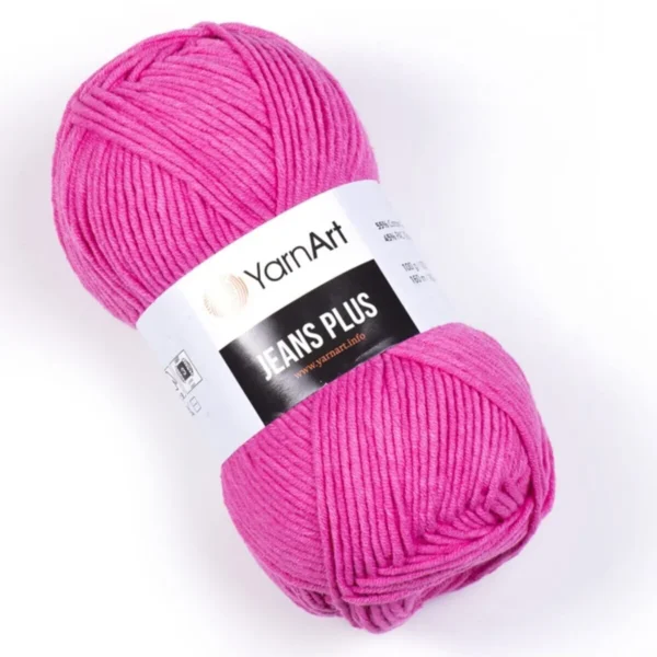 YarnArt Jeans Plus - Pink 42