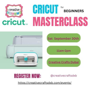 Cricut Beginners Workshop 30th September