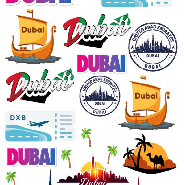 Dubai Sticker