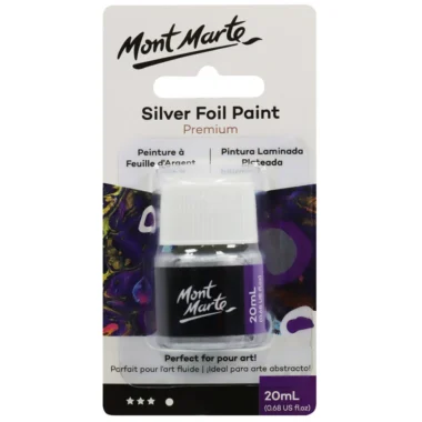 Silver Foil Paint Premium 20ml