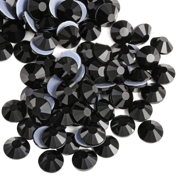Hot Fix Rhinestones 10s- Black