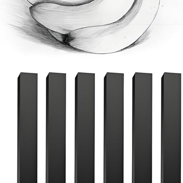 Compressed Charcoal 6pcs