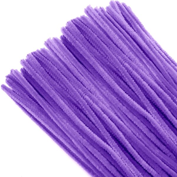 Chenille Stem- Purple 20pp