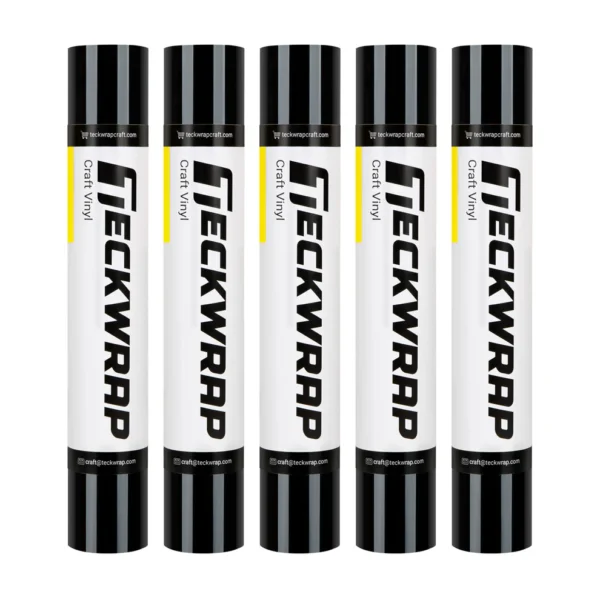Teckwrap Glossy Craft Vinyl- 5ft Assorted