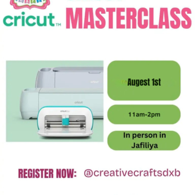 Cricut Masterclass for Beginners August 1st