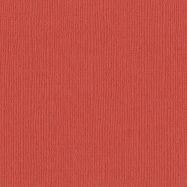 Bazzill Basic Textured Cardstock 12"X12"-Flamingo