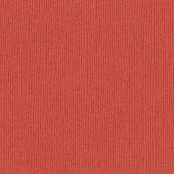 Bazzill Basic Textured Cardstock 12"X12"-Flamingo