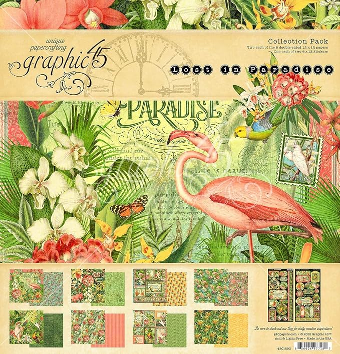graphic45-lostinparadise graphic45-lostinparadise