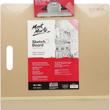 Mont Marte Sketch Board with clips