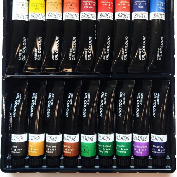 Brustro Oil Paints Artist 18 Shades