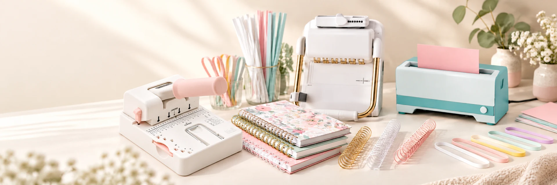Cinch book binding machines and supplies