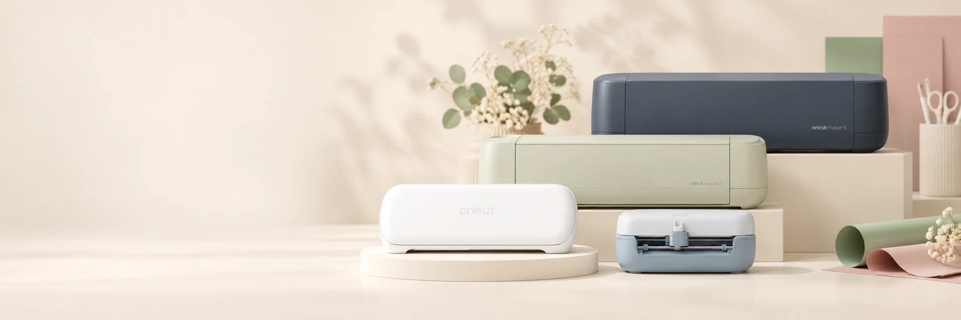 Cricut Maker 5, Explore 5, Joy 2 and Joy Xtra