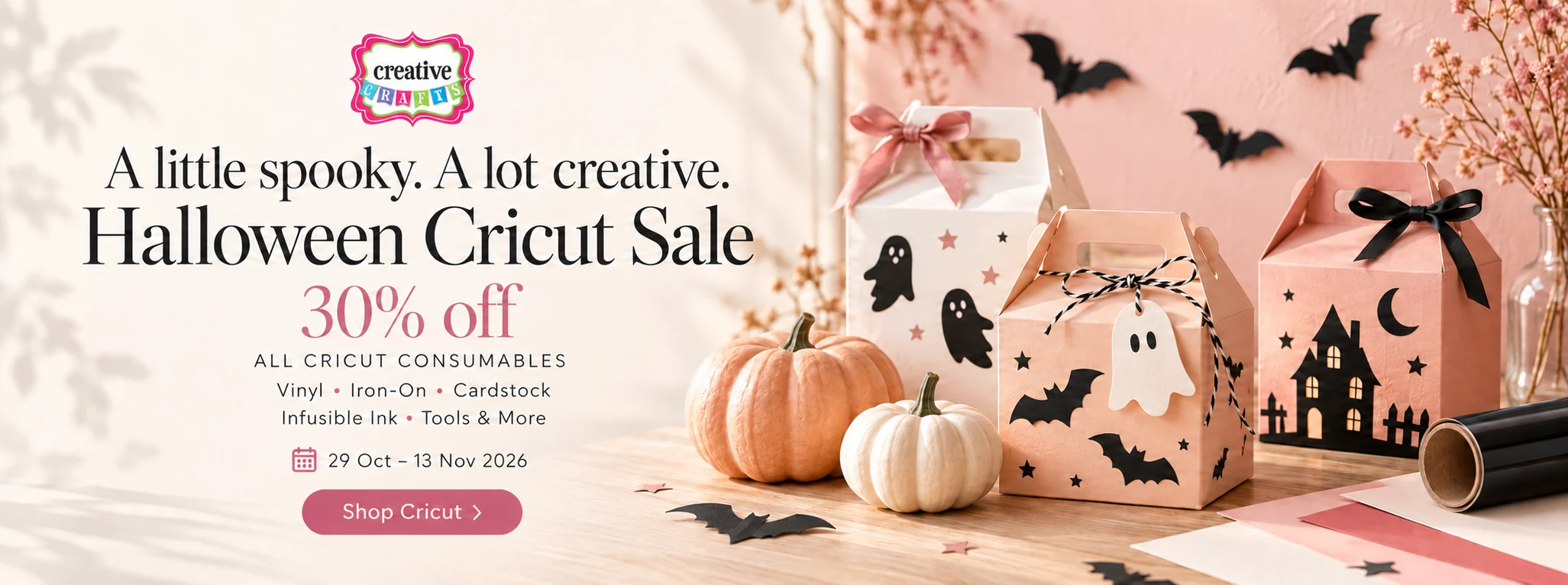 Creative Crafts Halloween Cricut Sale