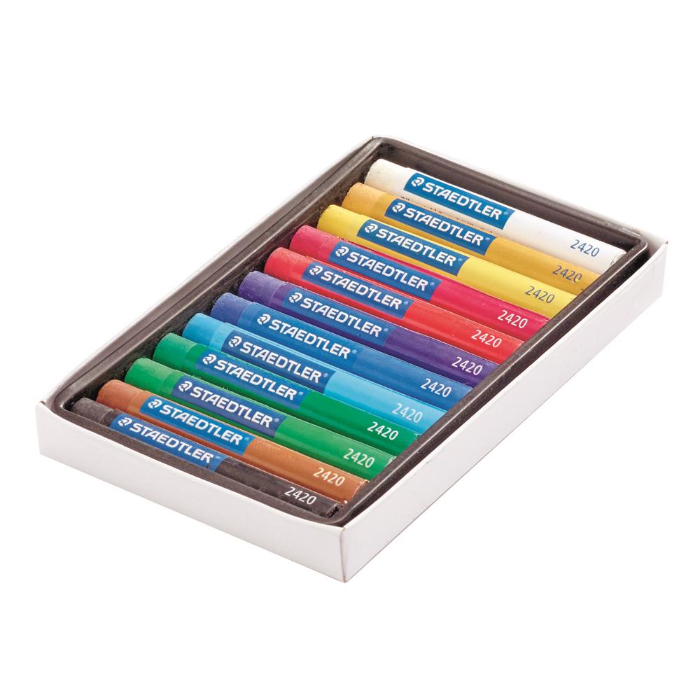 Staedtler Oil Pastels – 12 Colours
