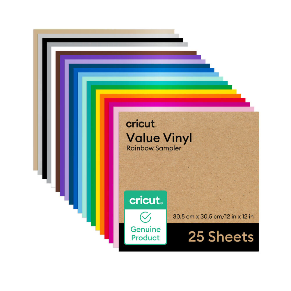 Value Vinyl, Rainbow Sampler (25 ct) Value Vinyl, Rainbow Sampler (25 ct)